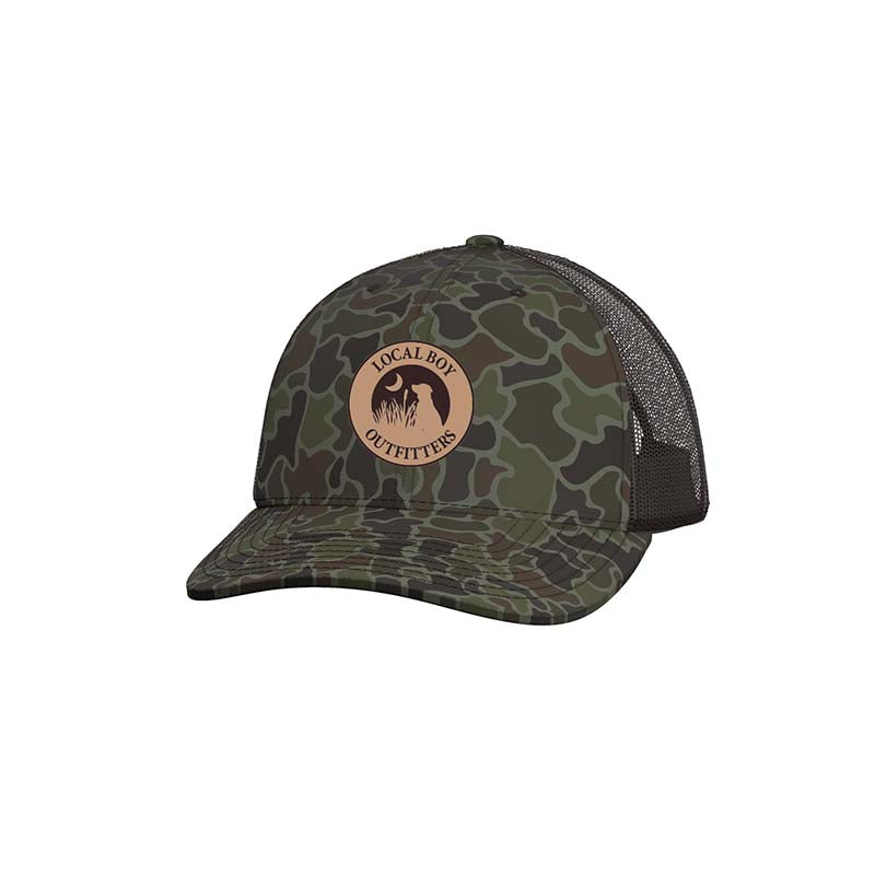 Youth Leather Patch Hat