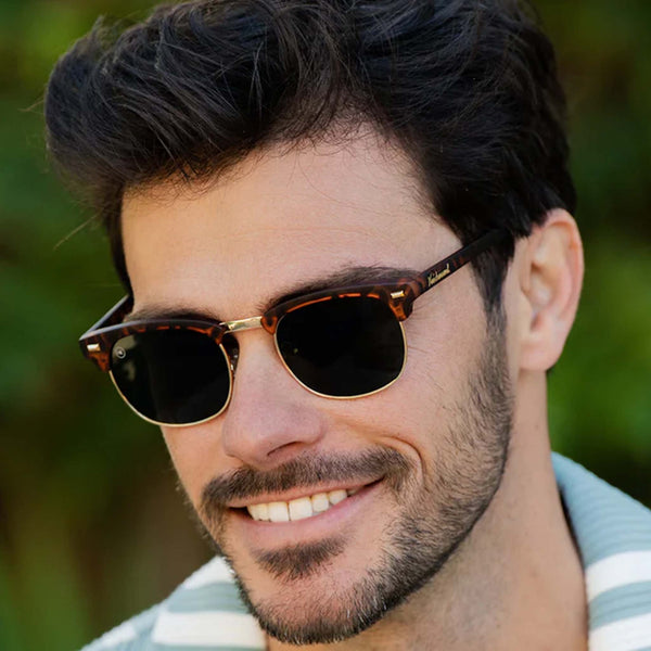 Knockaround® Brooklines in Matte Tortoise Shell and Gold