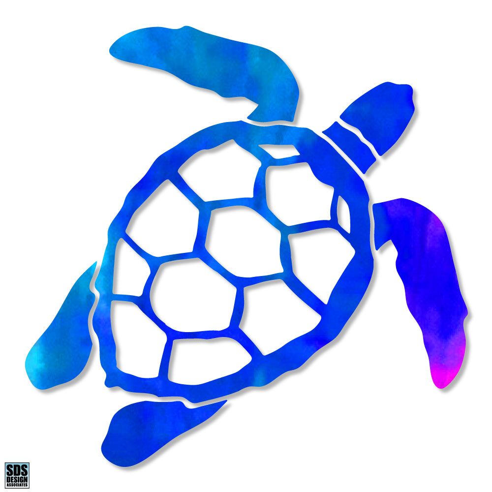 Sea Turtle 3 inch Decal
