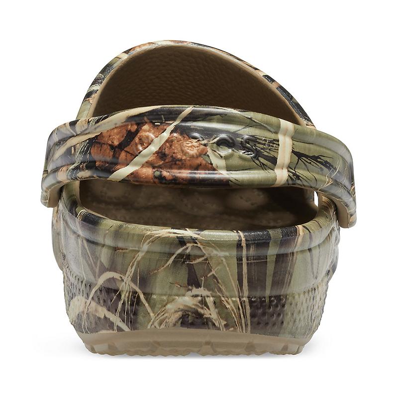 Camo Adult Classic Realtree® Clog back view