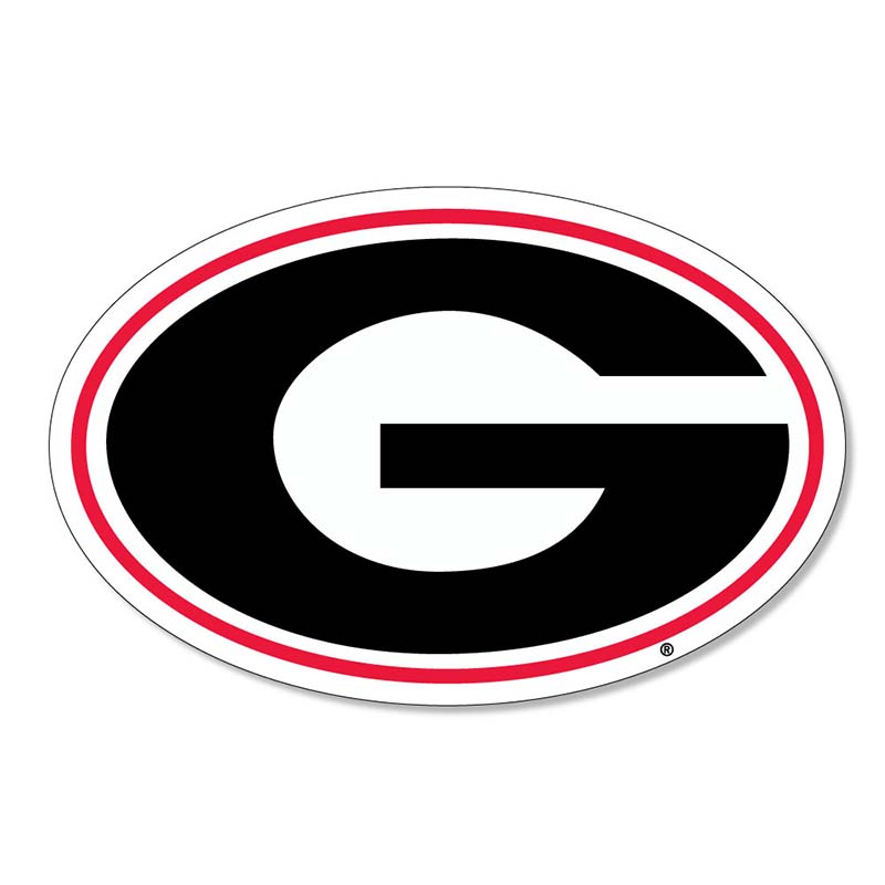 6&quot; UGA G Decal in Black