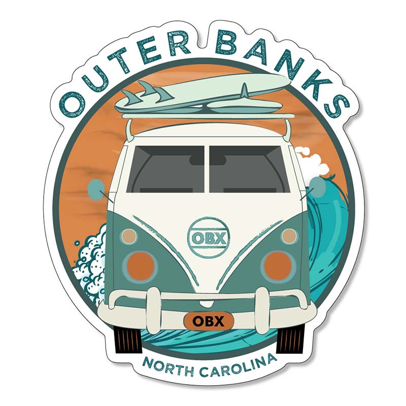 3&quot; Outer Banks Van Decal