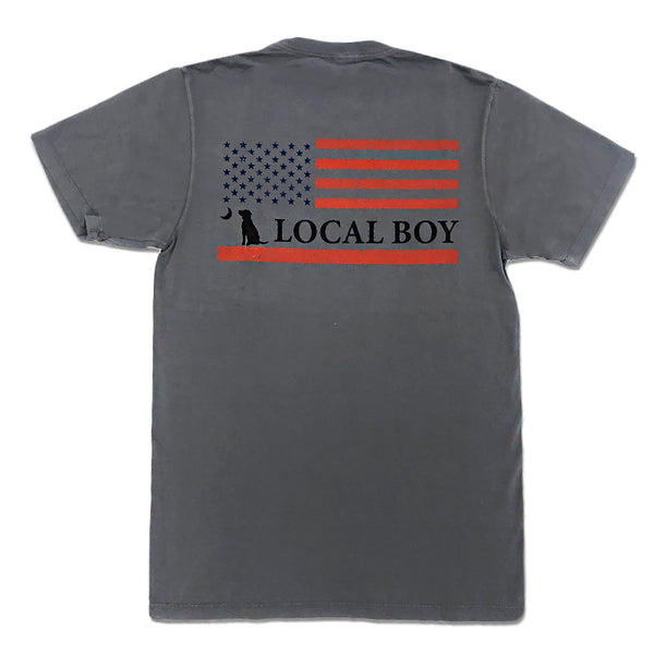 Local Boy-Sand Dog & Moon Plate L/S T-Shirt main image 1