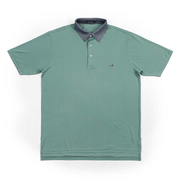 Southern Marsh Bermuda Hawthorne Performance Polo | Palmetto Moon