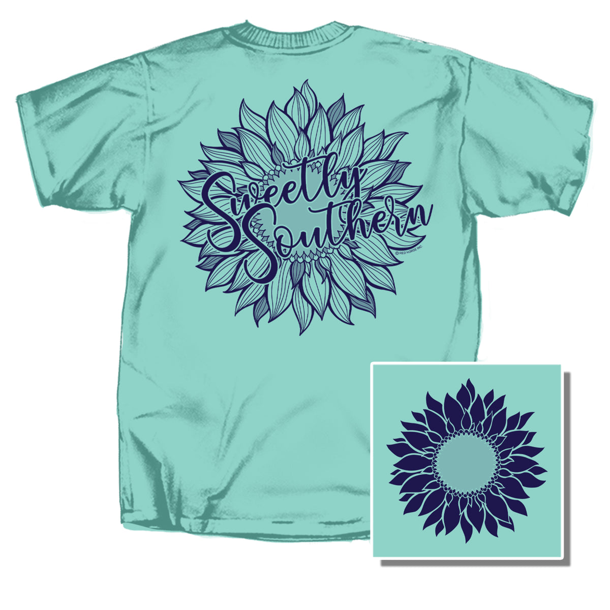 Sweetly Southern Sunflower Short Sleeve T-Shirt