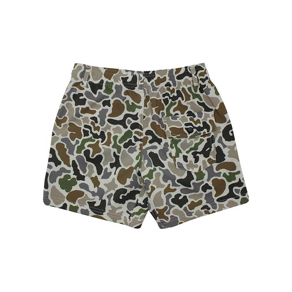 LOCAL BOY- YOUTH VOLLEY SHORTS- KHAKI main image 0