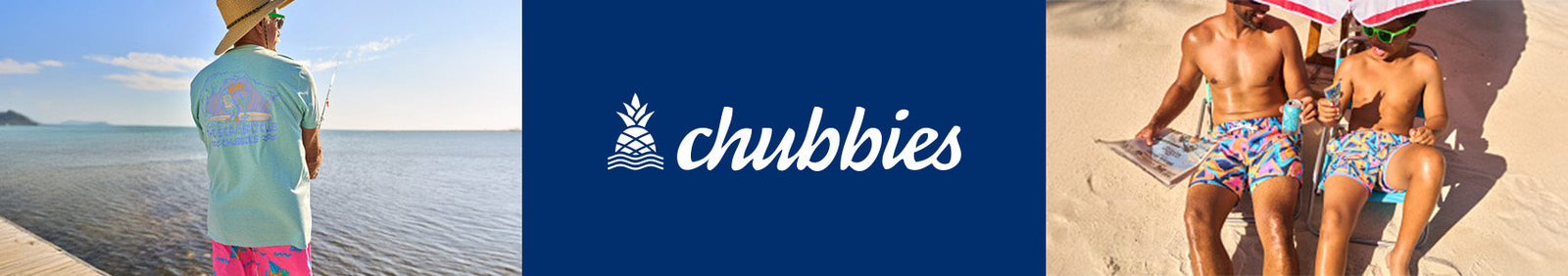 Chubbies collection banner
