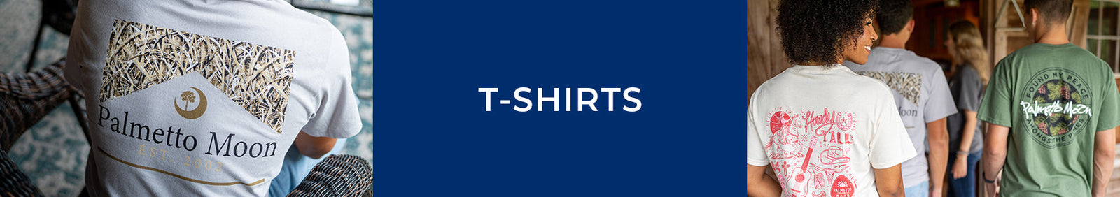Shop t-shirts at Palmetto Moon.