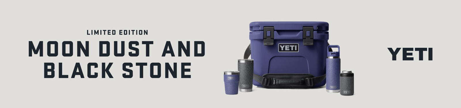 YETI Moon Dust & Black Stone Collections