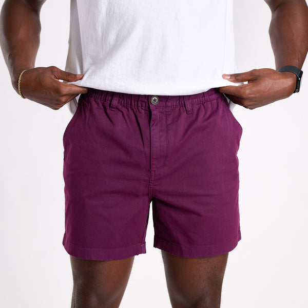 The Burgundies 5.5 inch Original Stretch Shorts