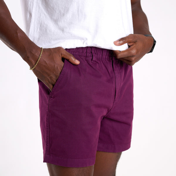 The Burgundies 5.5 inch Original Stretch Shorts