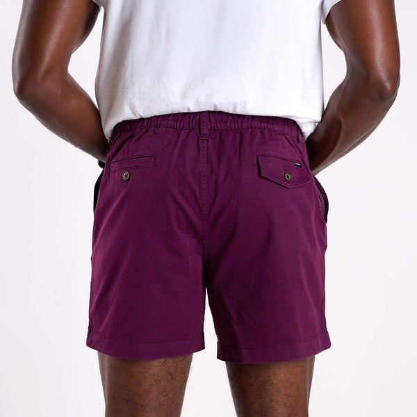 The Burgundies 5.5 inch Original Stretch Shorts