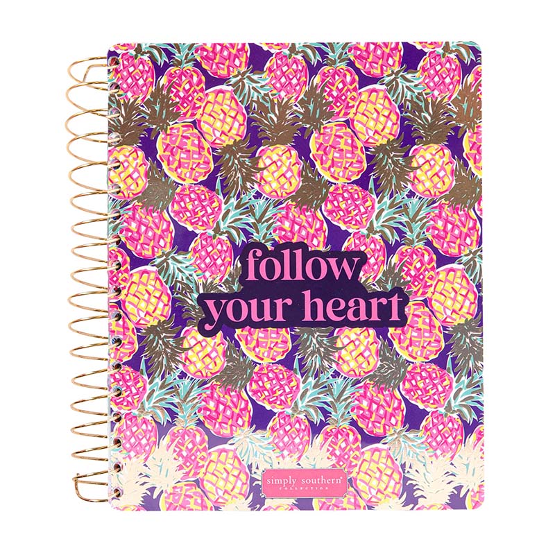Pineapple Monthly Planner