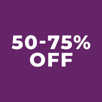 50-75% off all sale!