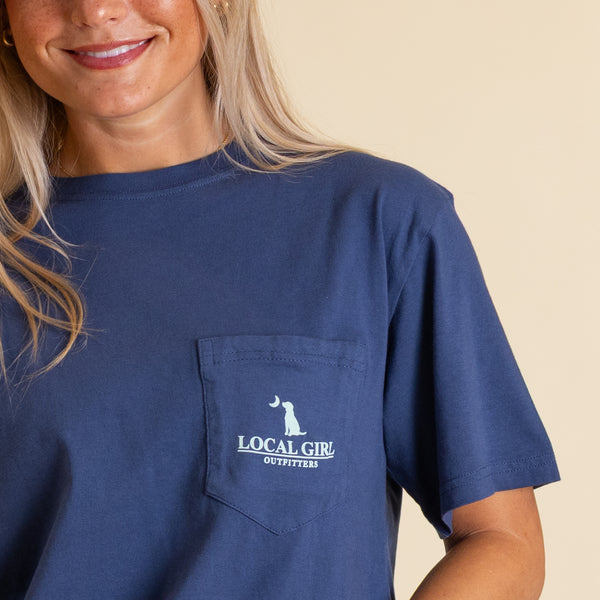 Local Girl Local Moon Short Sleeve T-Shirt