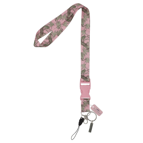 Breakaway Lanyard in Pink Camo