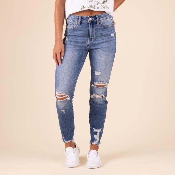The Lys Distressed Skinny Jean