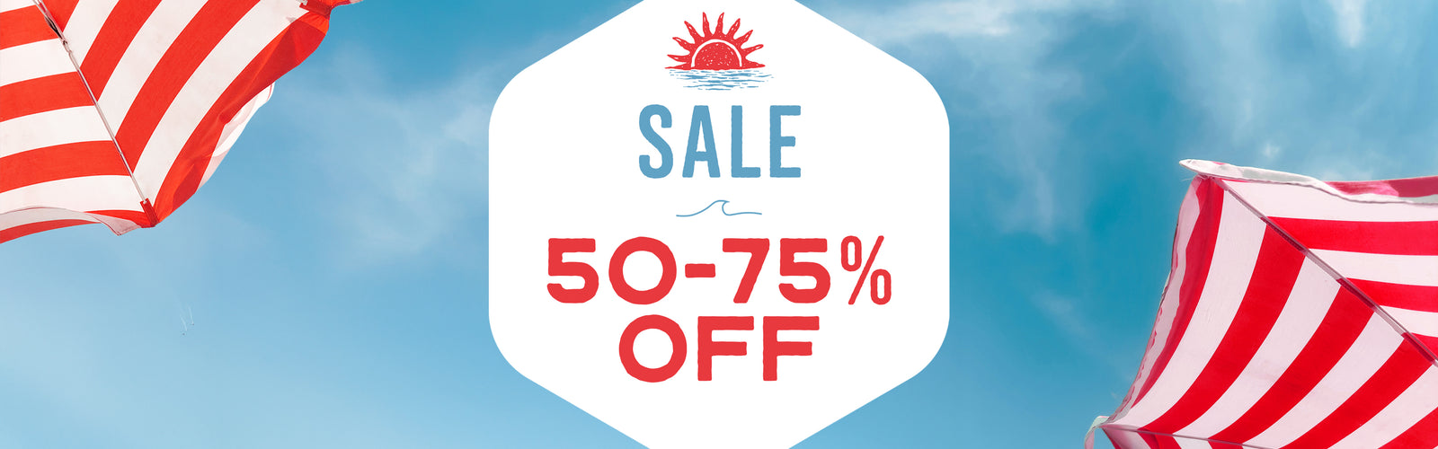 Shop 50-75% off sale styles