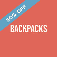 50% Off Backpacks