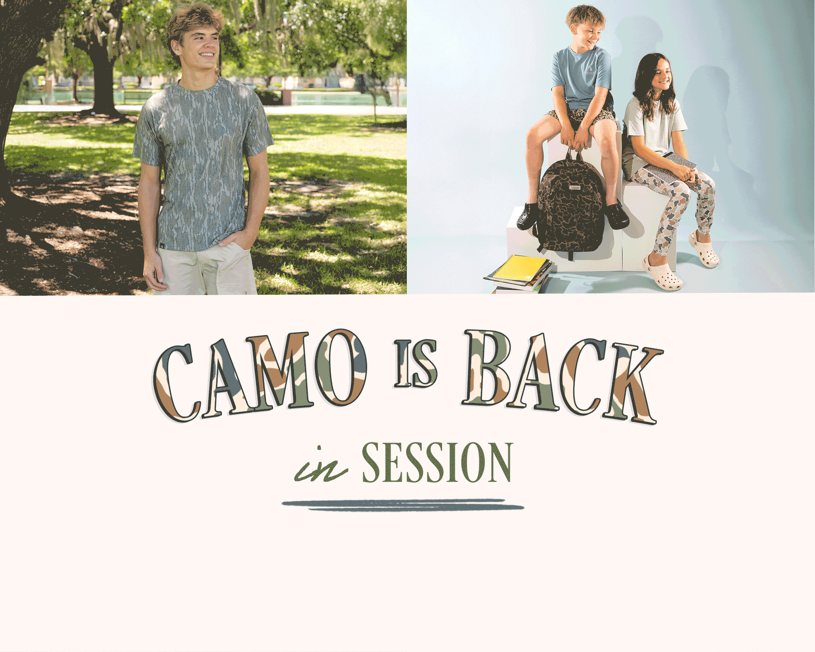 Camo is back in session