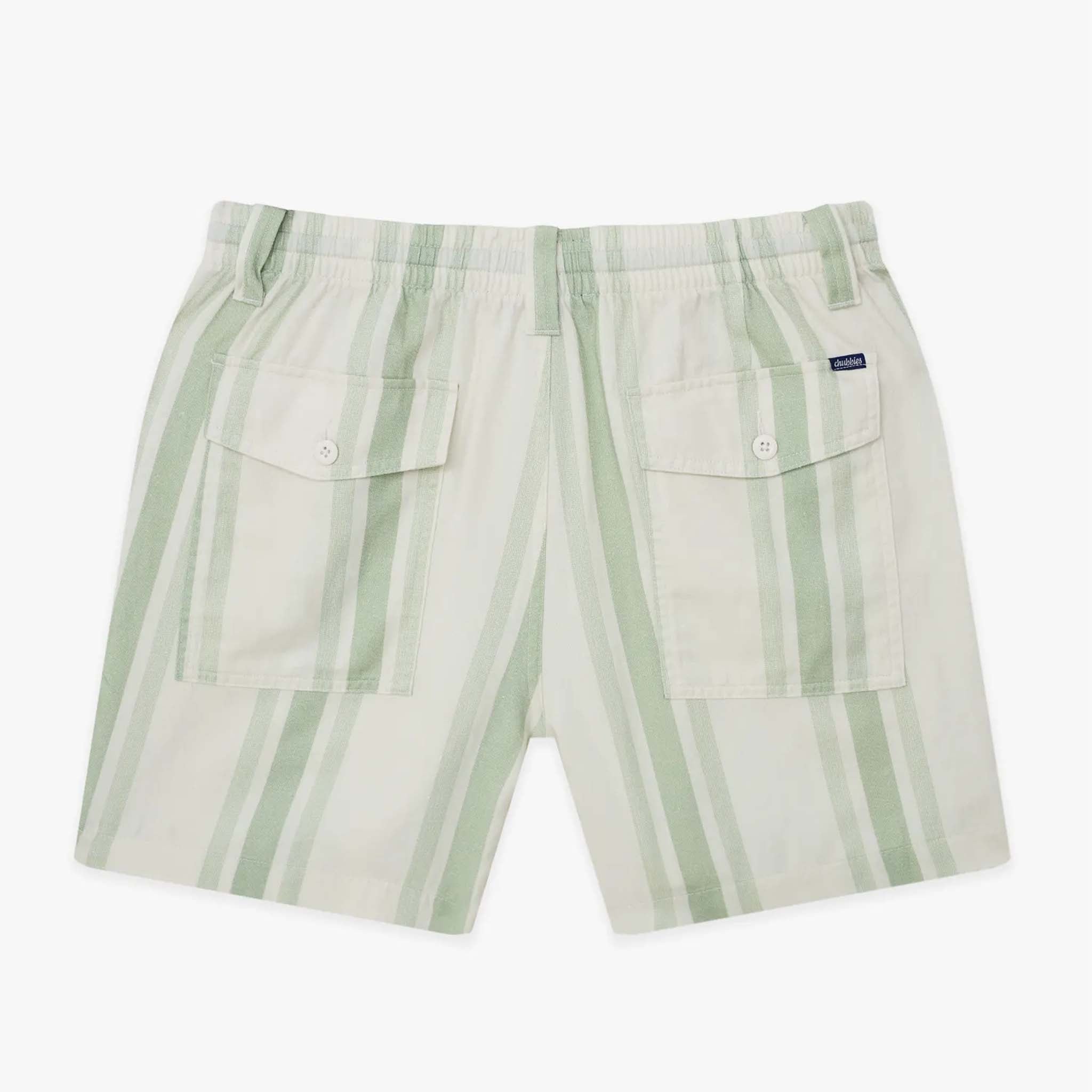 Chubbies Men's The Stripe Teases 6 inch Off Duty Shorts | Palmetto