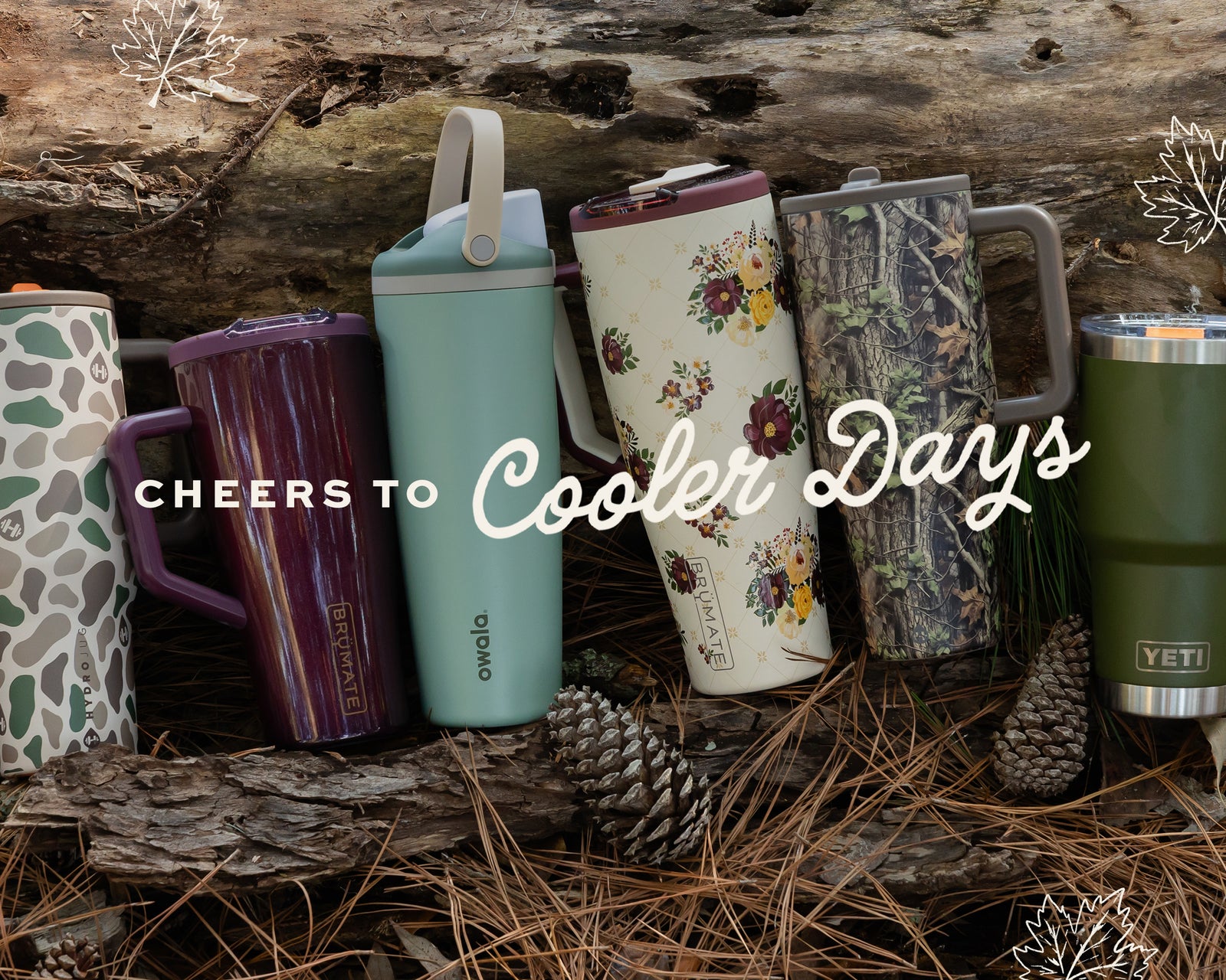 cheers to cooler days - shop drinkware