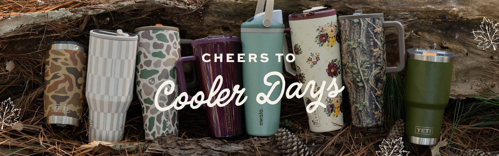 Cheers to cooler days - shop drinkware