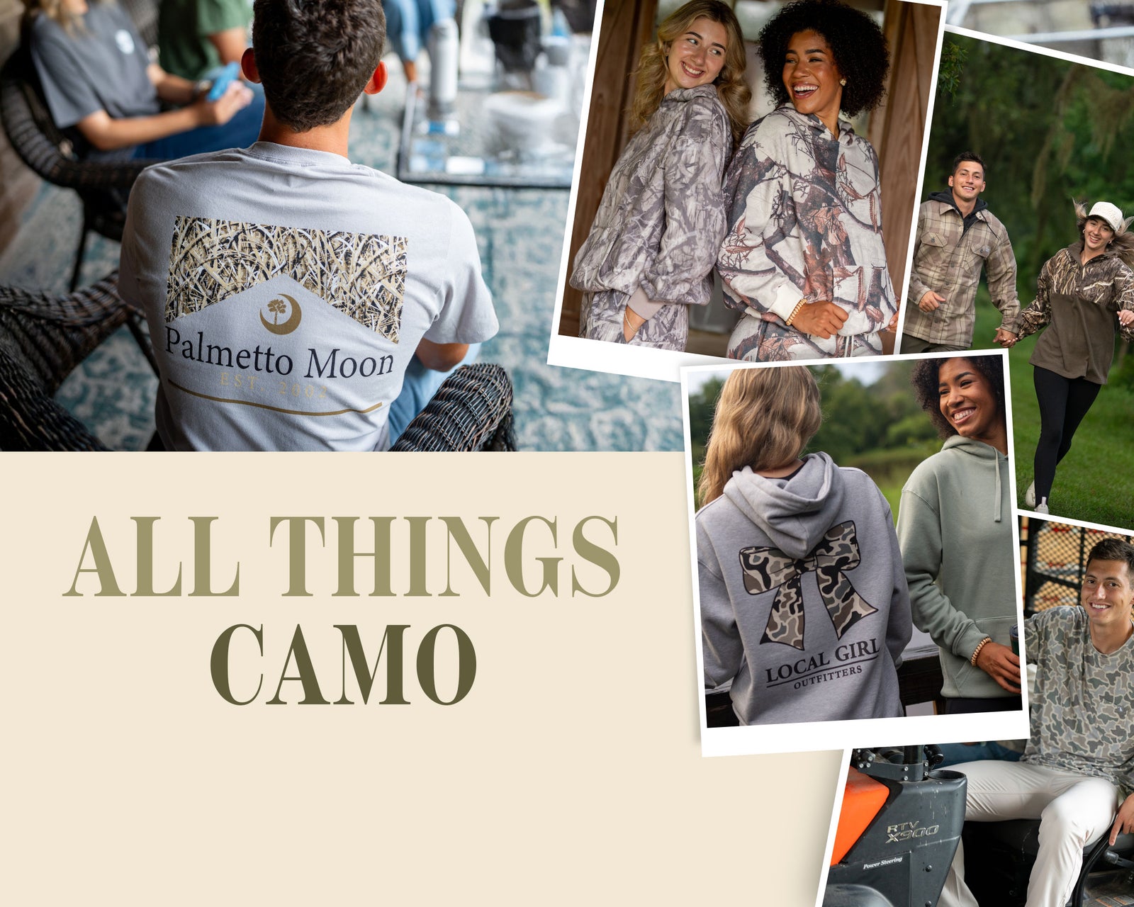 Shop All Things Camo at Palmetto Moon