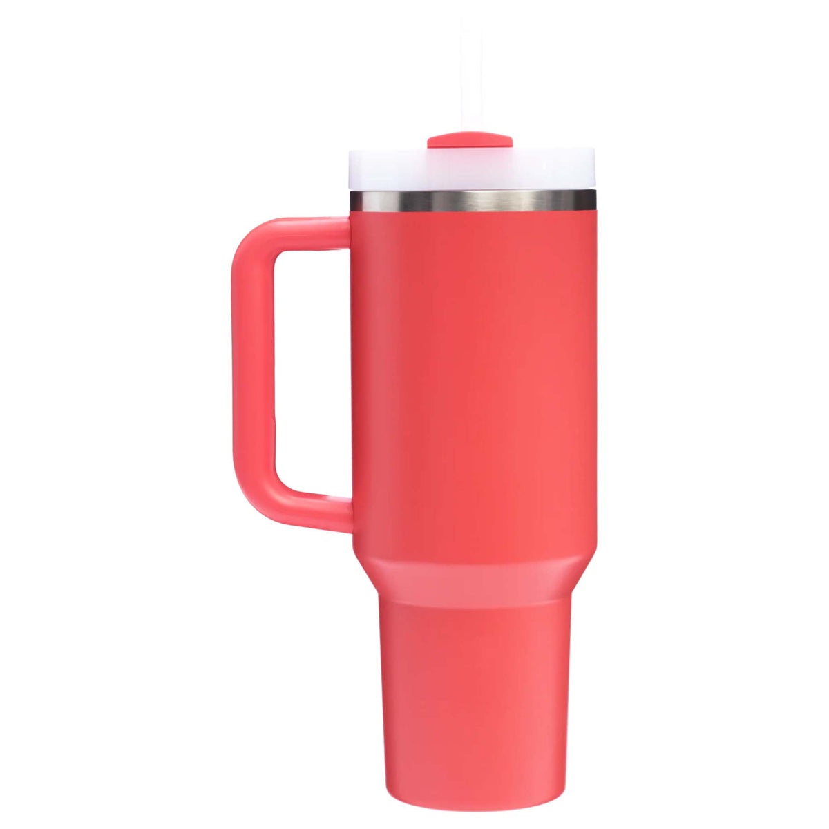The 40oz Quencher H2.0 Flowstate™ Tumbler in Hot Coral
