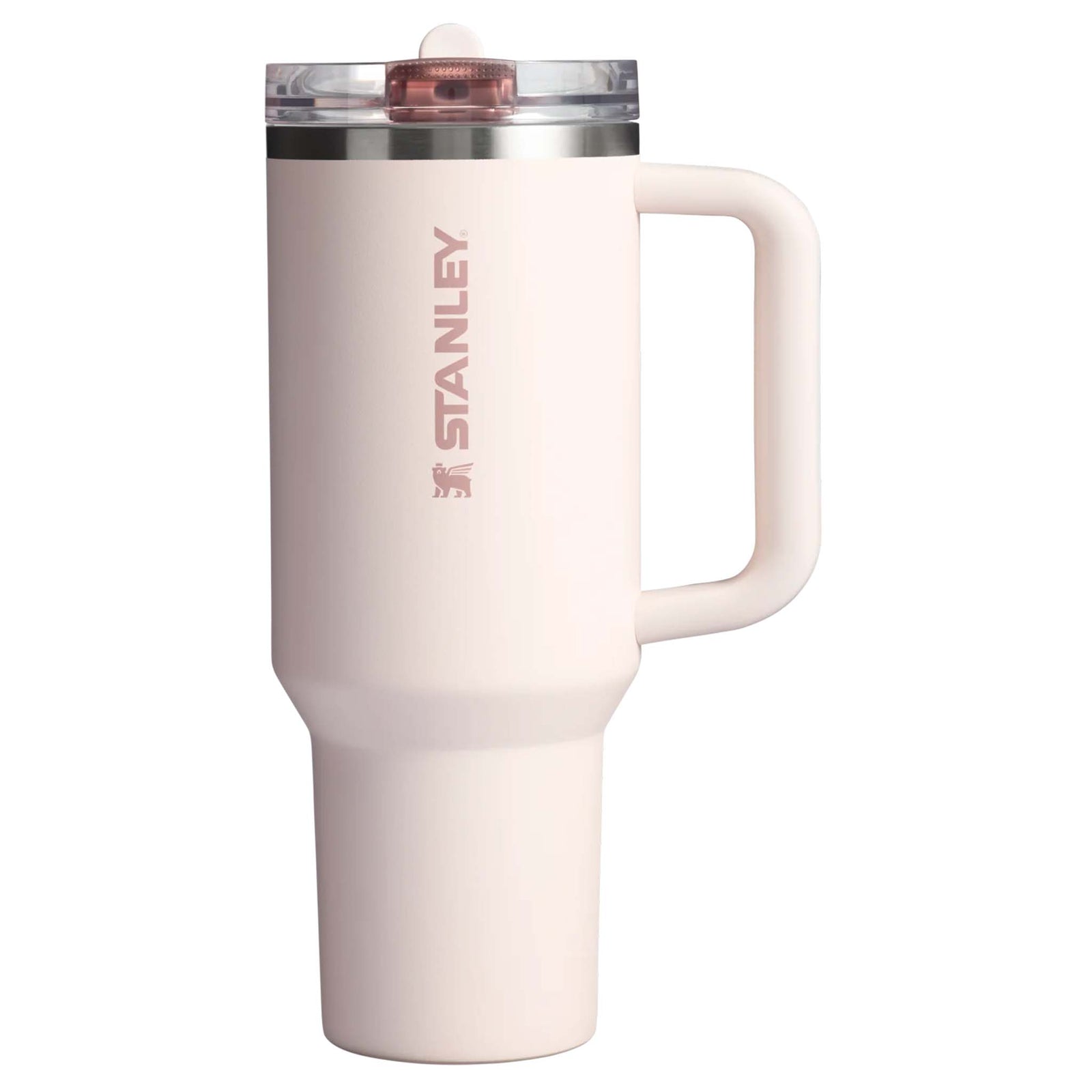 The Quencher 40oz ProTour Flip Straw Tumbler in Rose Quartz