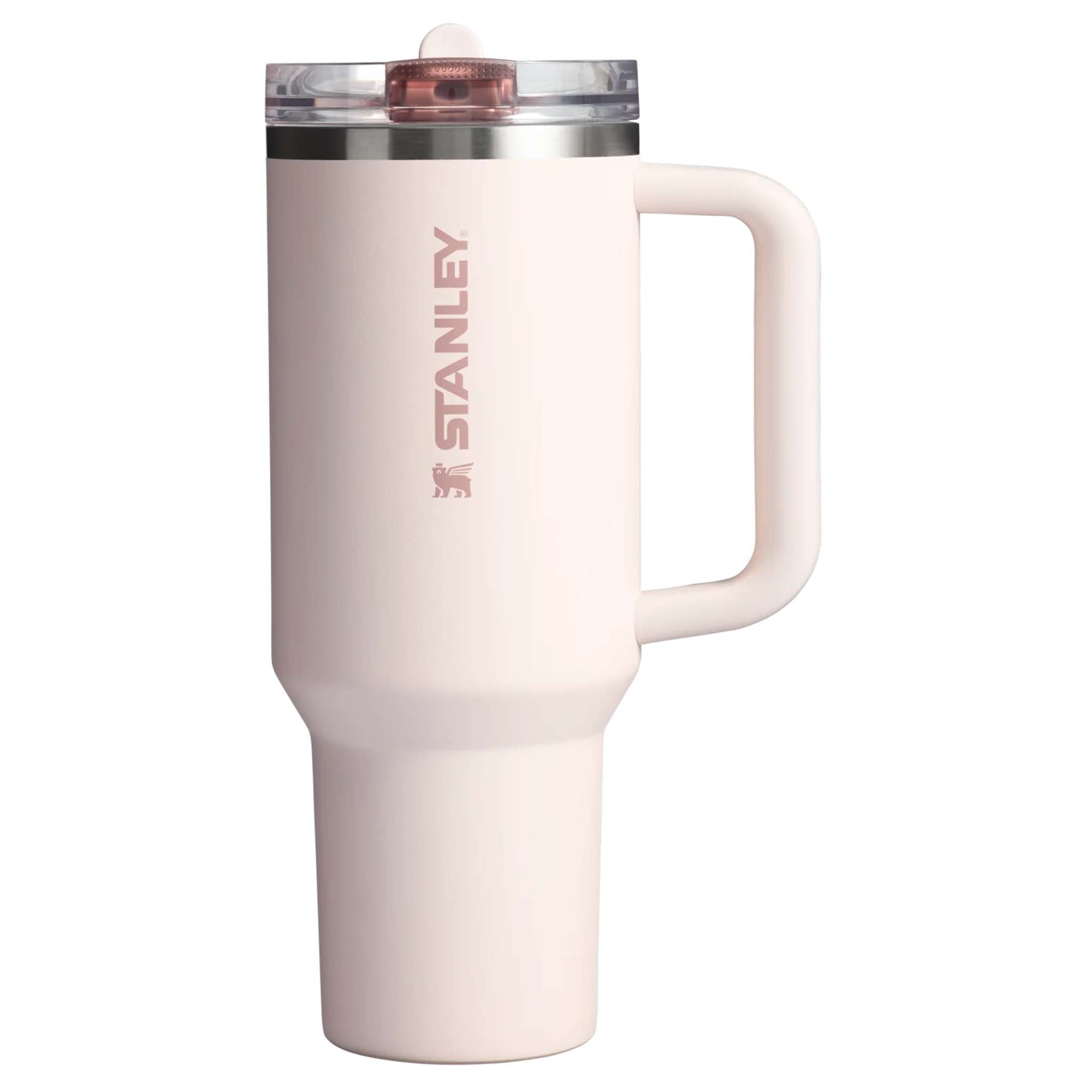 The Quencher 40oz ProTour Flip Straw Tumbler in Rose Quartz