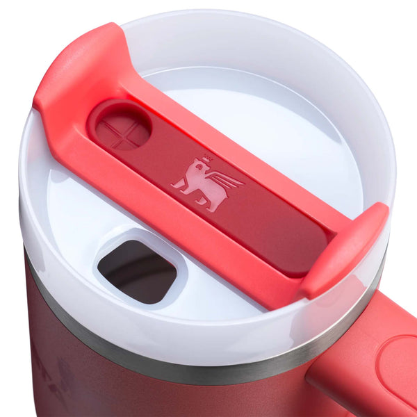 The 14oz Quencher H2.0 Flowstate™ Tumbler in Hot Coral