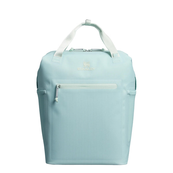 Madeline Mini Backpack Cooler in Seafoam