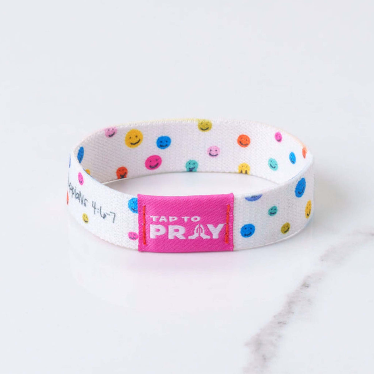 Versible Tap To Pray Wristband in Anxious For Nothing