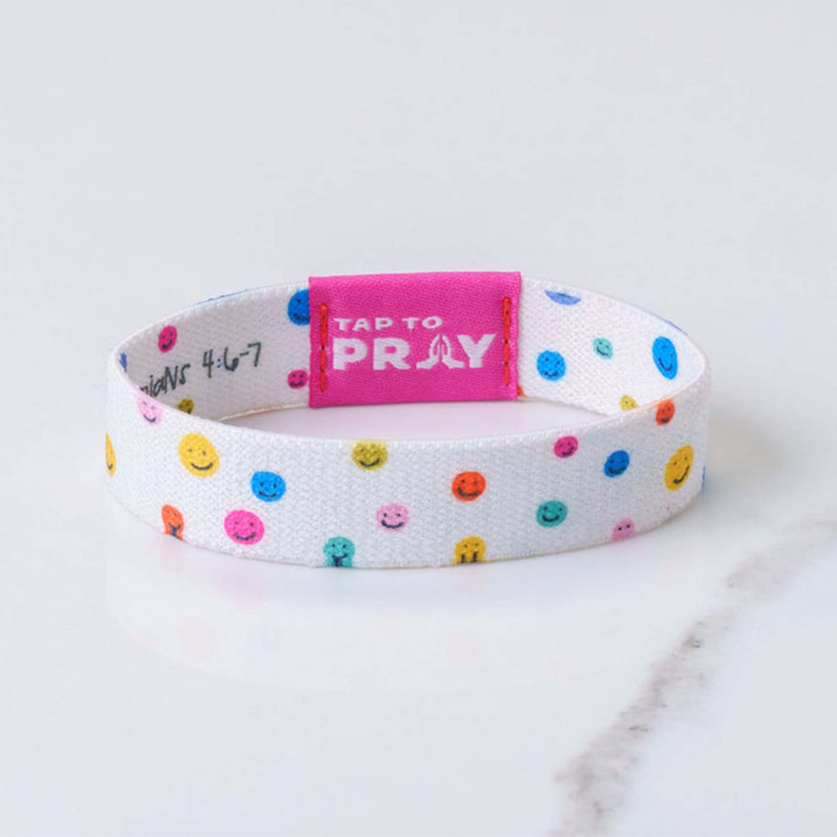 Versible Tap To Pray Wristband in Anxious For Nothing