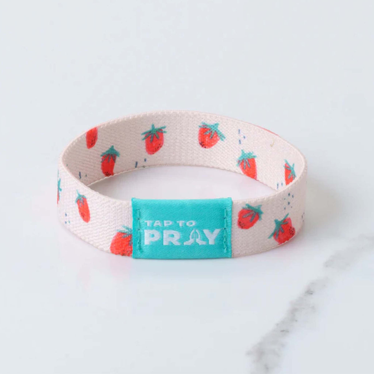 Versible Tap To Pray Wristband in Bear Good Fruit