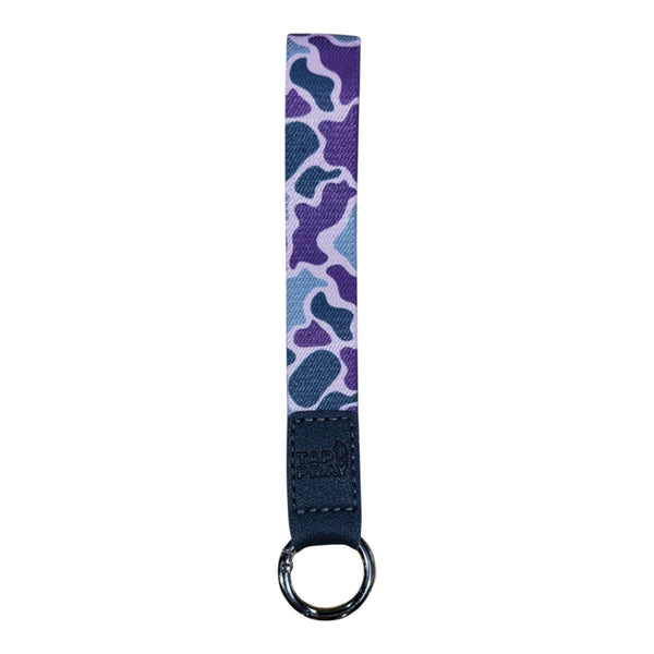 Lilac Camo Wrist Lanyard