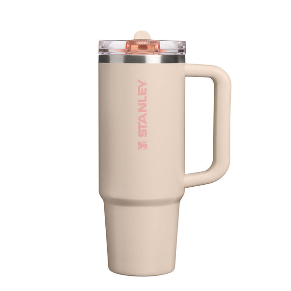 The 30oz Quencher ProTour Flip Straw Handled Tumbler in Champagne