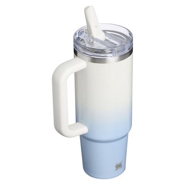 The 30oz Quencher ProTour Flip Straw Handled Tumbler in Blue Dream Gradiant