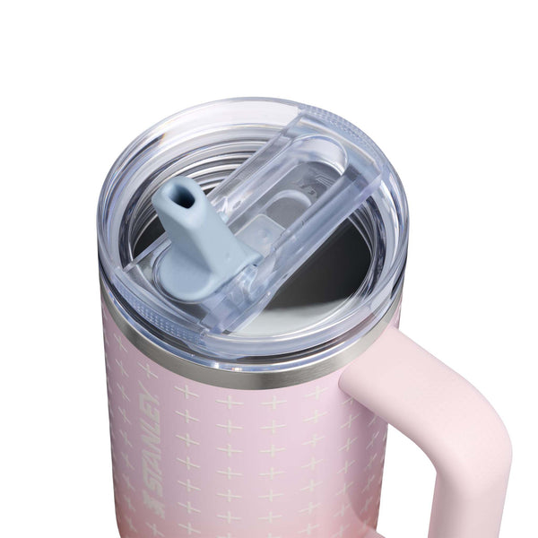 The 30oz Quencher ProTour Flip Straw Handled Tumbler in Sorbet Plus