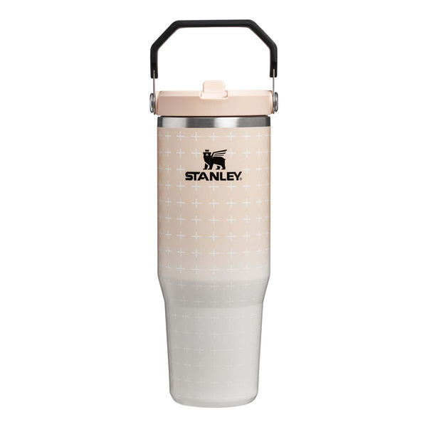 The 30oz Quencher IceFlow Flip Straw in Champagne Plus