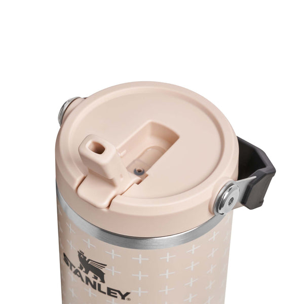 The 30oz Quencher IceFlow Flip Straw in Champagne Plus