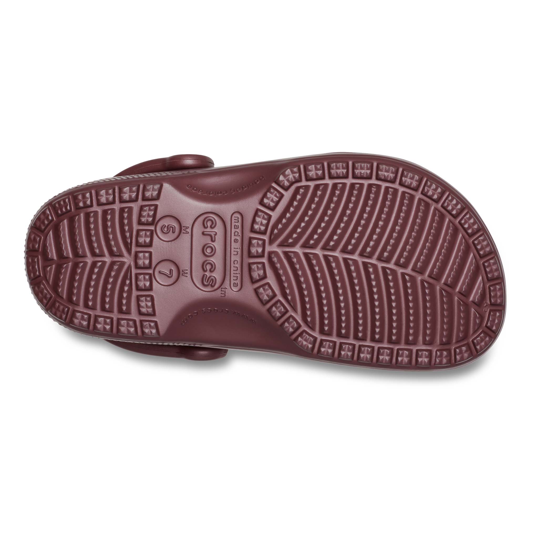 Adult Classic Clog Burgundy