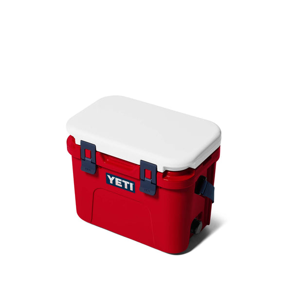 Red, White, and Navy Roadie 15 Cooler