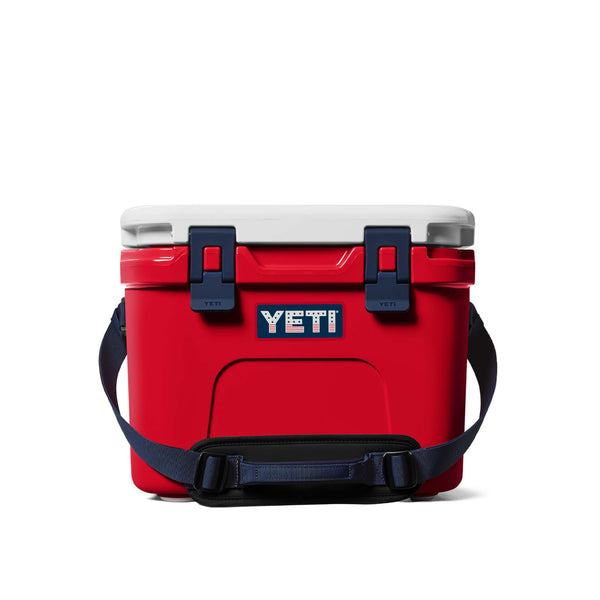 Red, White, and Navy Roadie 15 Cooler