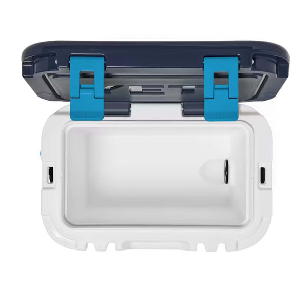 Blue & White Anniversary Roadie 15 Cooler