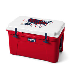 YETI® Red, White, and Navy Tundra 45 Cooler | Palmetto Moon
