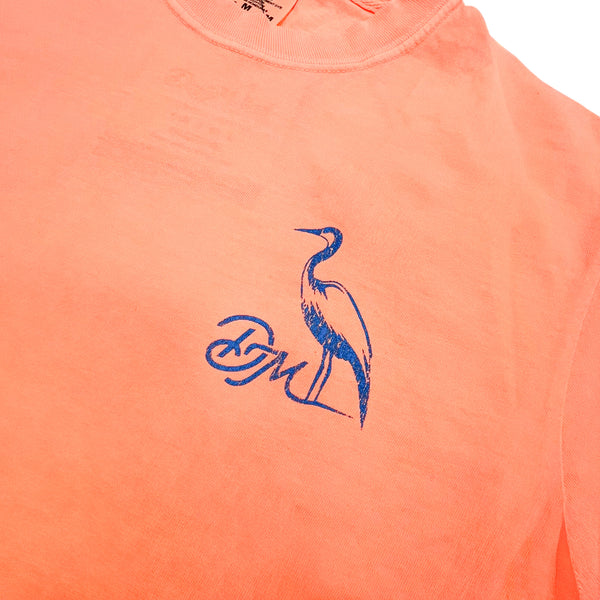 Neon Tombstone Short Sleeve T-Shirt in Neon Cantalope