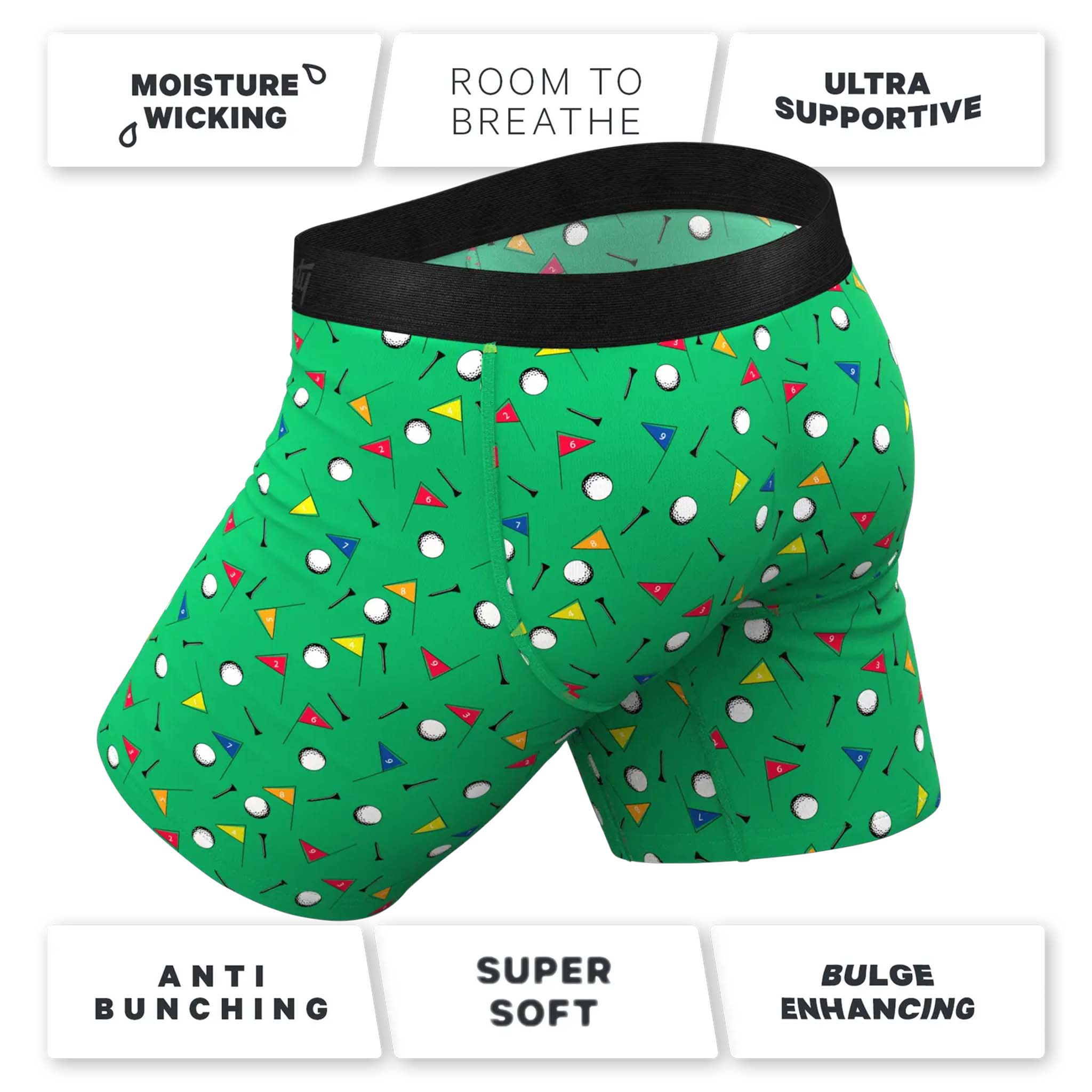 Shinesty Men's The Front Nine Underwear | Palmetto Moon