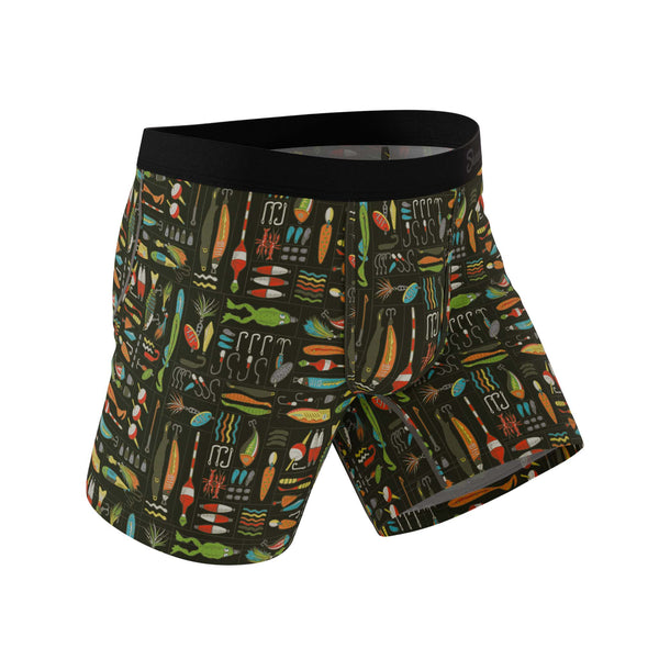 Shinesty Men's The Reel Nice Hammock Pouch Underwear